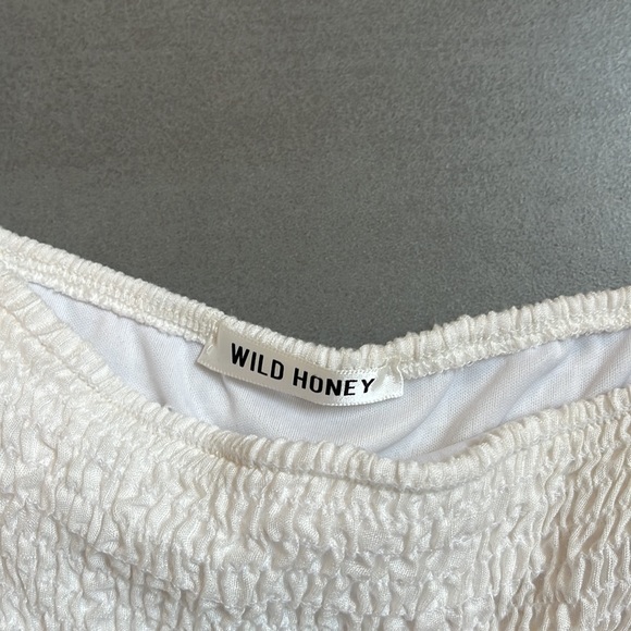 NEVER WORN- Wild Honey bodycon runched mini dress - Picture 3 of 3